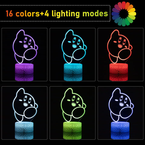 Arrucoly 3D night light acrylic engraving showcases vivid depth and detail.