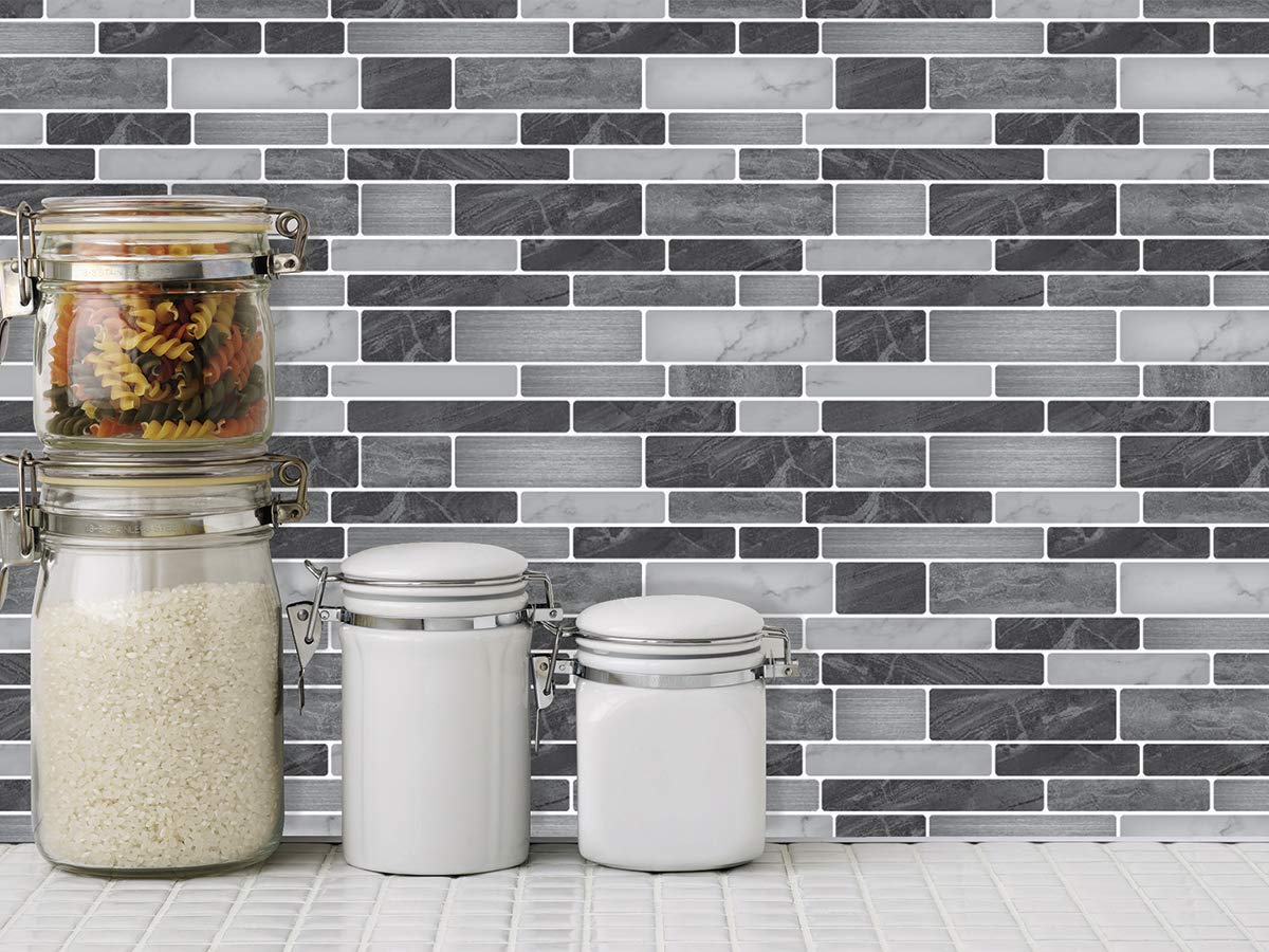 Art3d 12x12 self-adhesive tiles ideal for shower backsplashes and quick refresh