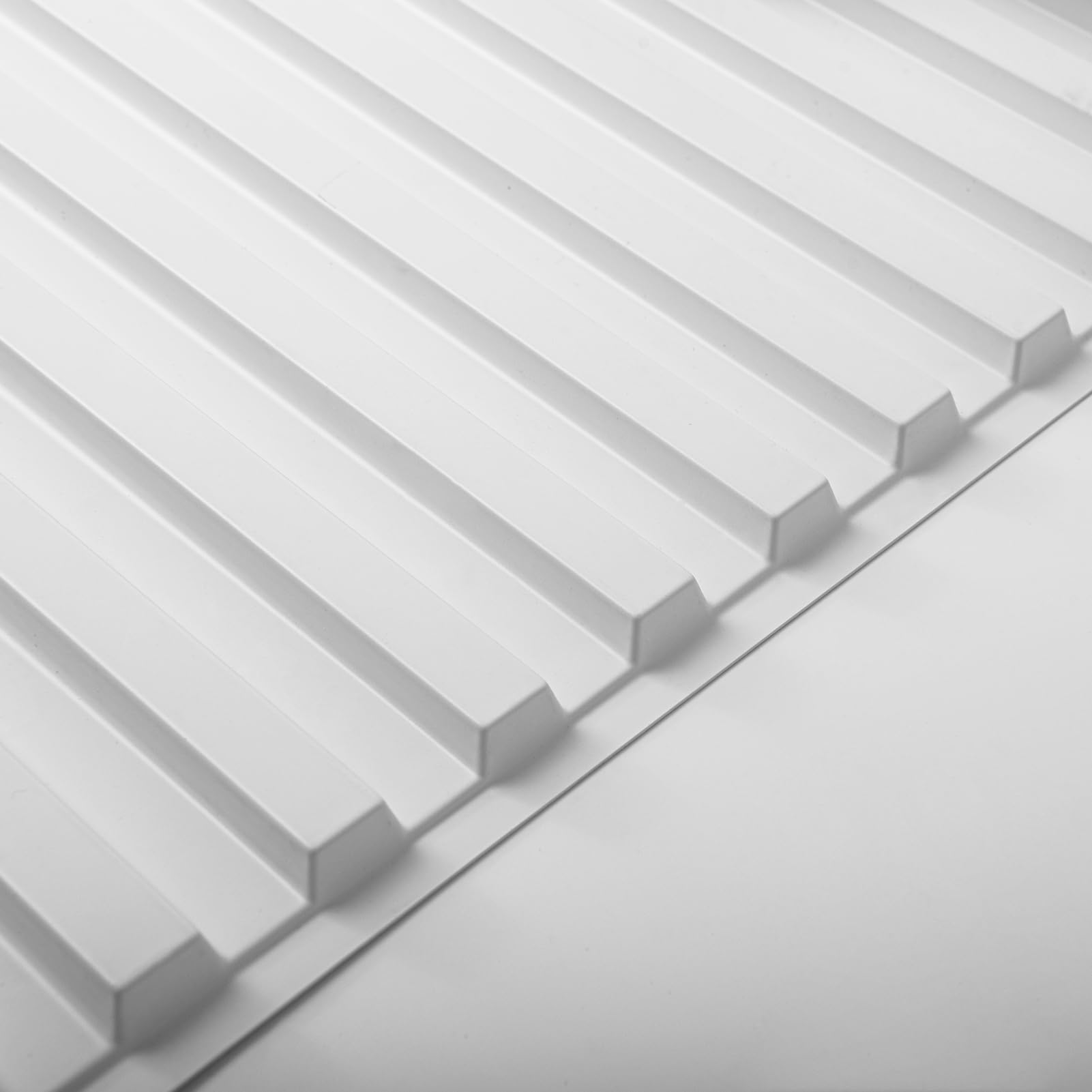 Art3d 12-pack 96 sq ft 3D slats white kit