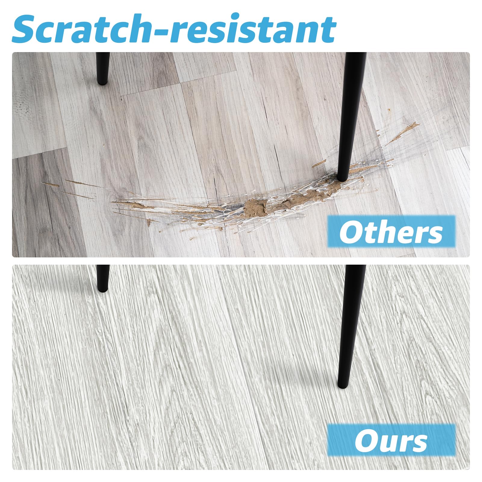 Art3d 18-pack LVT tile set covers up to 27 sq ft.