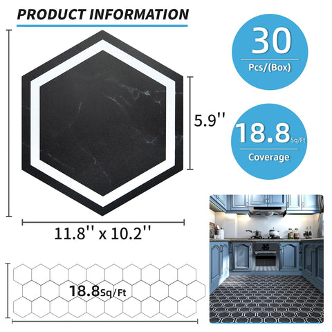 Art3d robust core resists wear and heavy foot traffic.