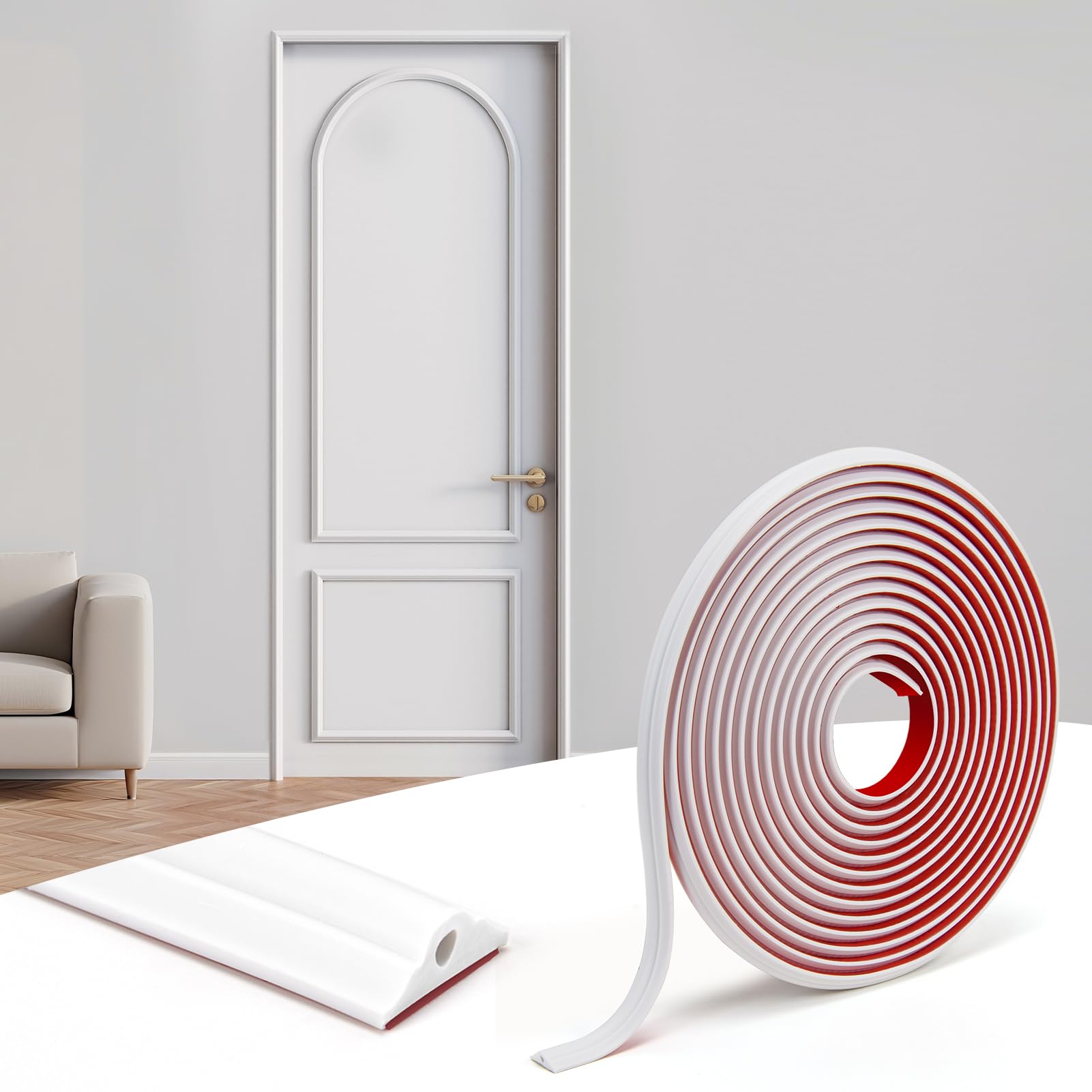 Art3d 30ft white crown molding for seamless wall transitions