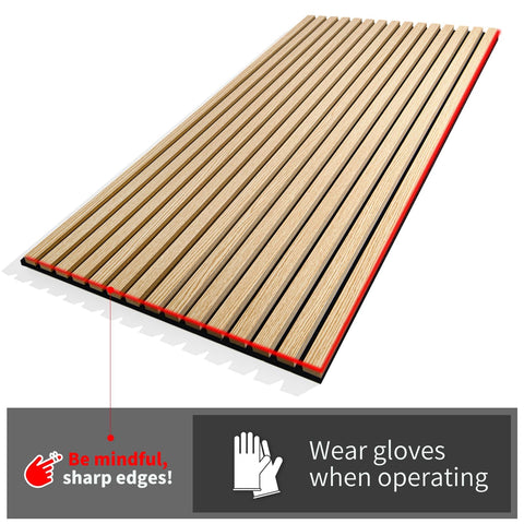 Art3d acoustic panel wall corner display suggests room-friendly sound shaping