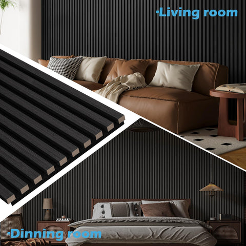 Art3d acoustic veneer closeup emphasizes texture and high-density sound absorption