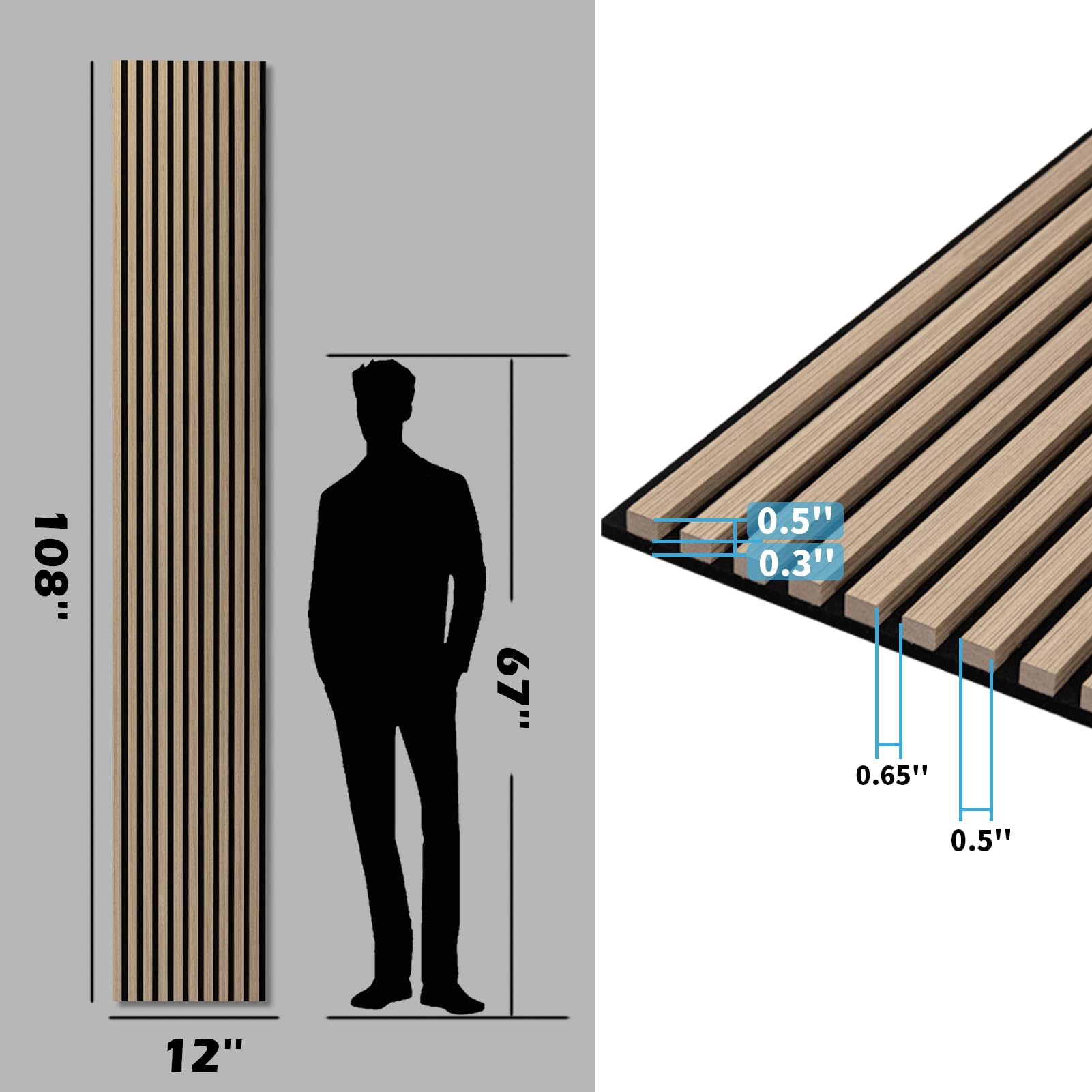 Art3d two-pack packaging image shows included components