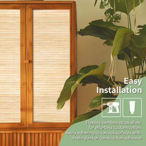 Art3d bamboo wall panel packaging includes tools for quick install.