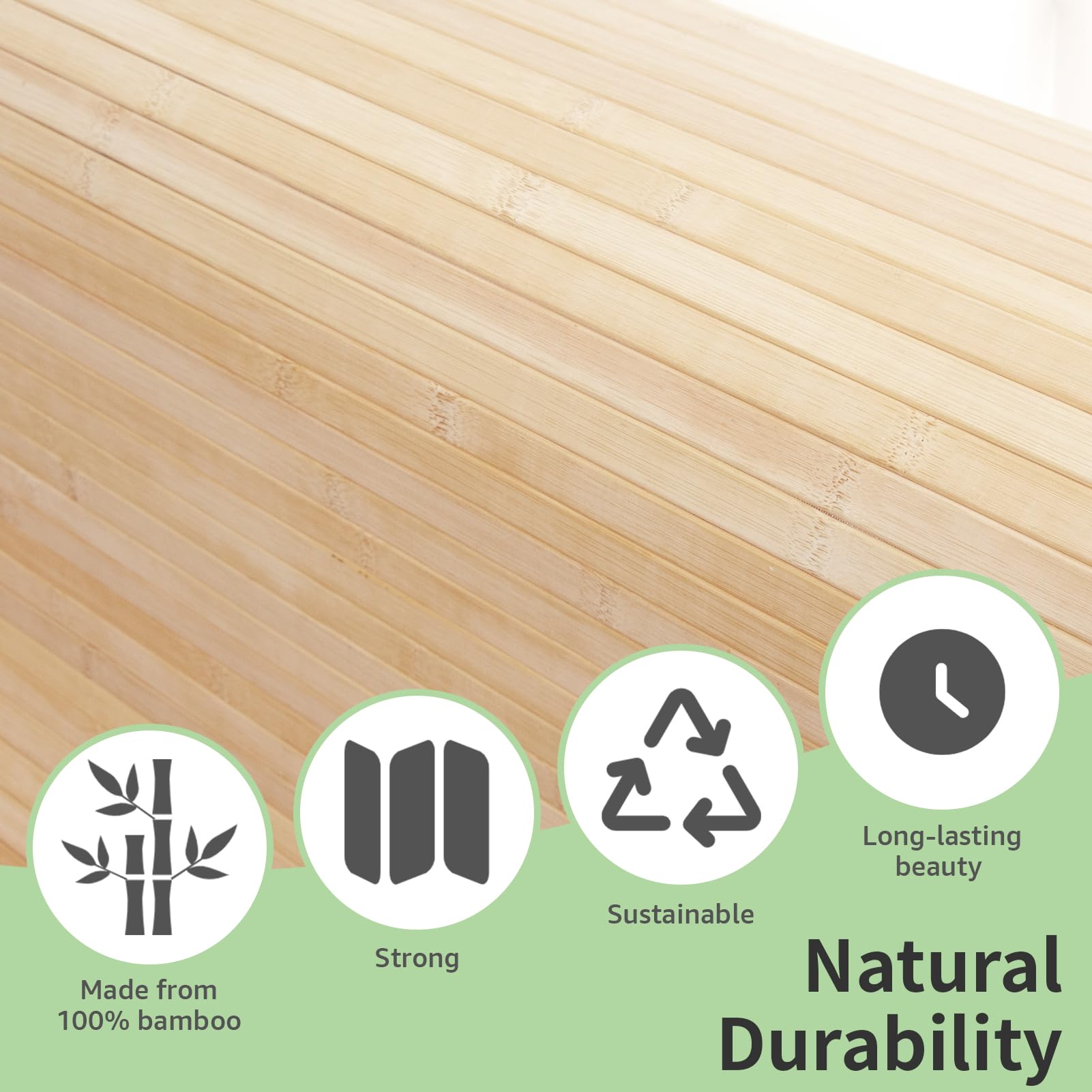 Art3d bamboo wall panel flexible wrap on irregular walls for DIY ease.