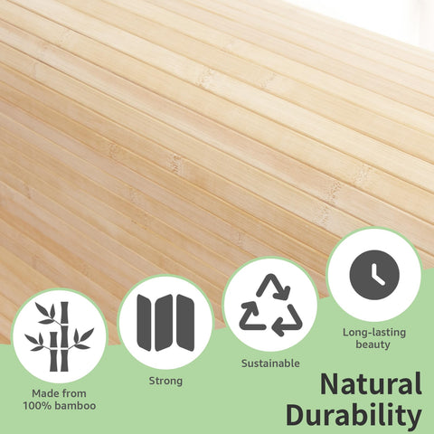 Art3d bamboo wall panel flexible wrap on irregular walls for DIY ease.