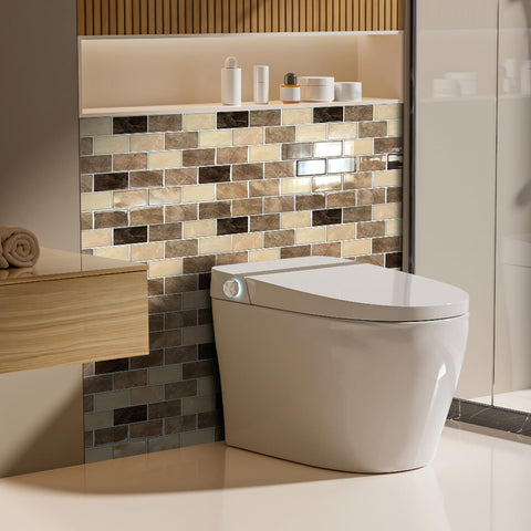 Art3d bathroom backsplash tile bright modern space for a quick refresh.