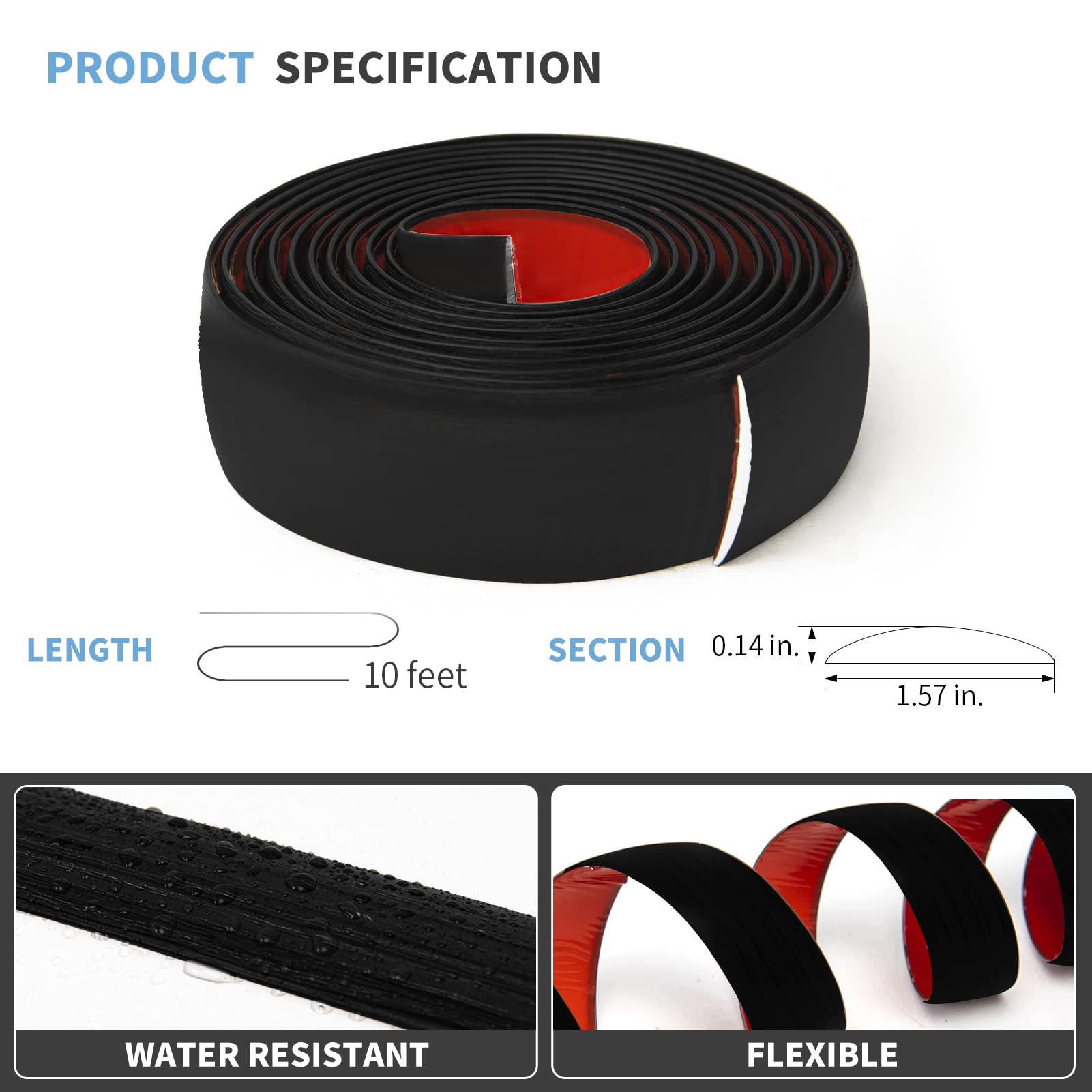 Art3d carpet threshold transition strip for clean room borders