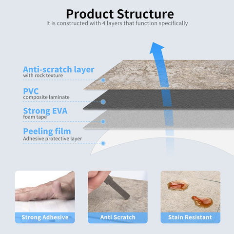 Art3d cut-friendly tiles shown with tin snip and utility knife usage.