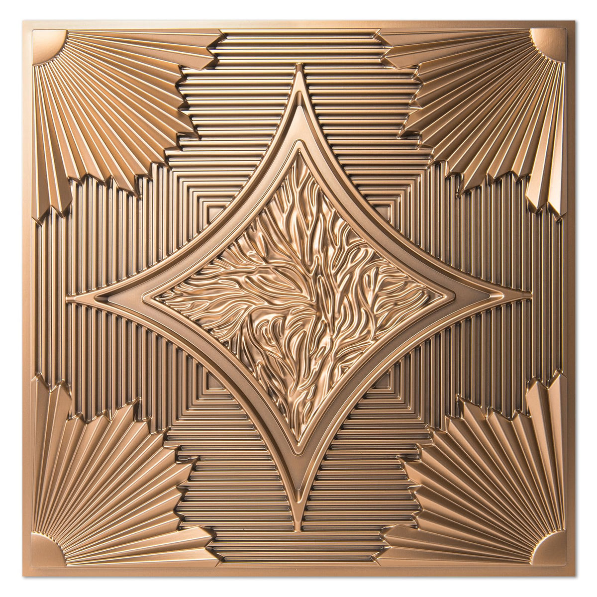 Art3d drop ceiling tiles bronze 24x24, durable and stylish ceiling upgrade