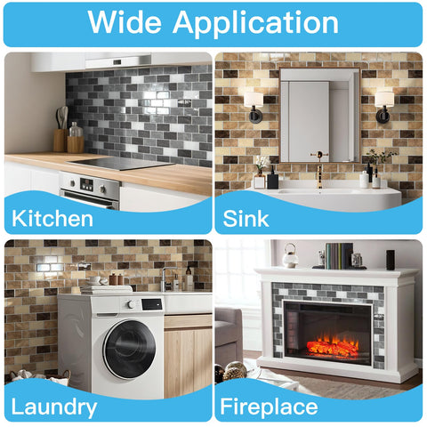 Art3d durable peel-and-stick tiles ready for quick updates.
