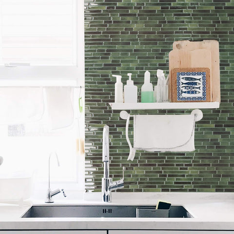 Art3d tiles are simple to clean and maintain over time