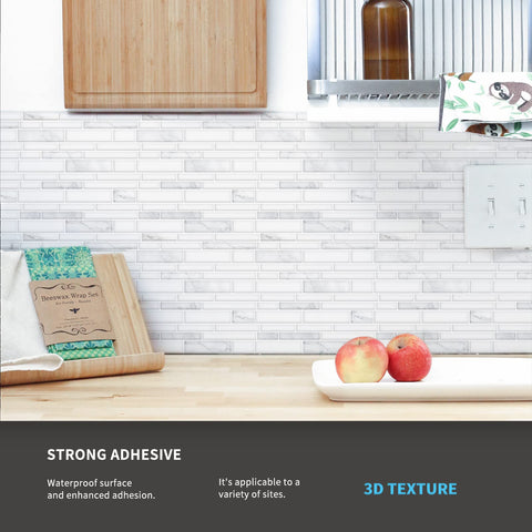 Art3d easy DIY installation for kitchens, baths, and islands