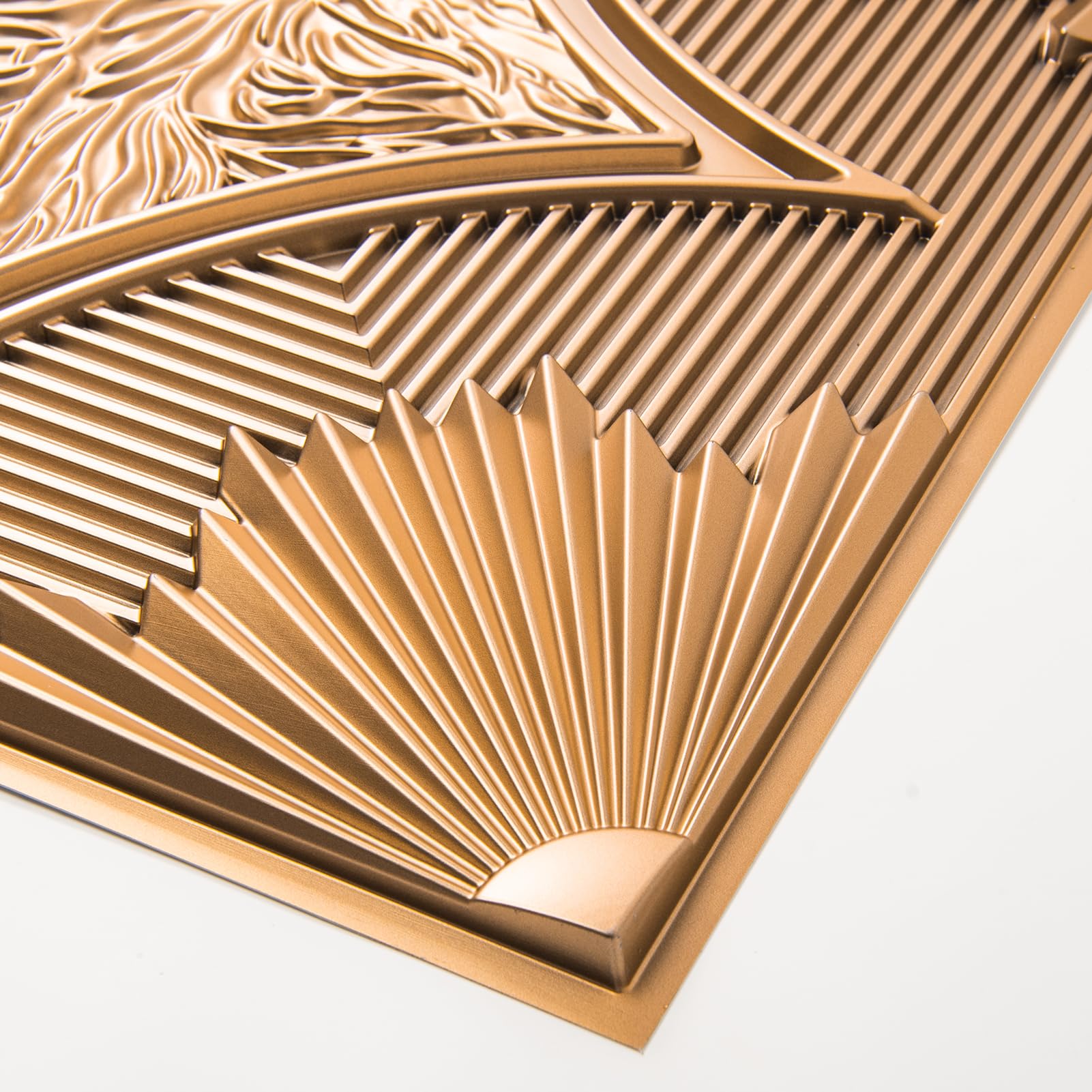 Art3d easy-install bronze tiles for quick ceiling refresh