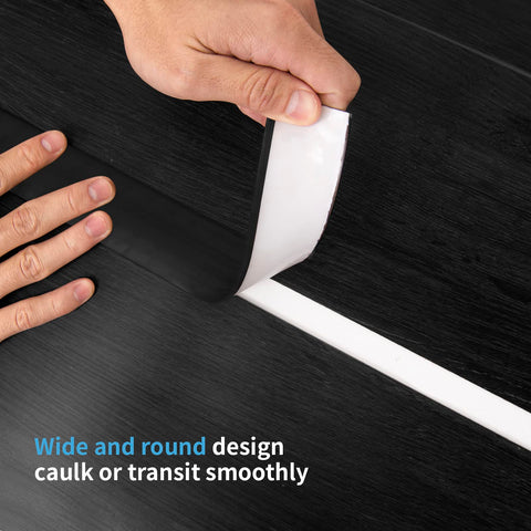 Art3d easy-install transition strip simplifies setup on dry floors