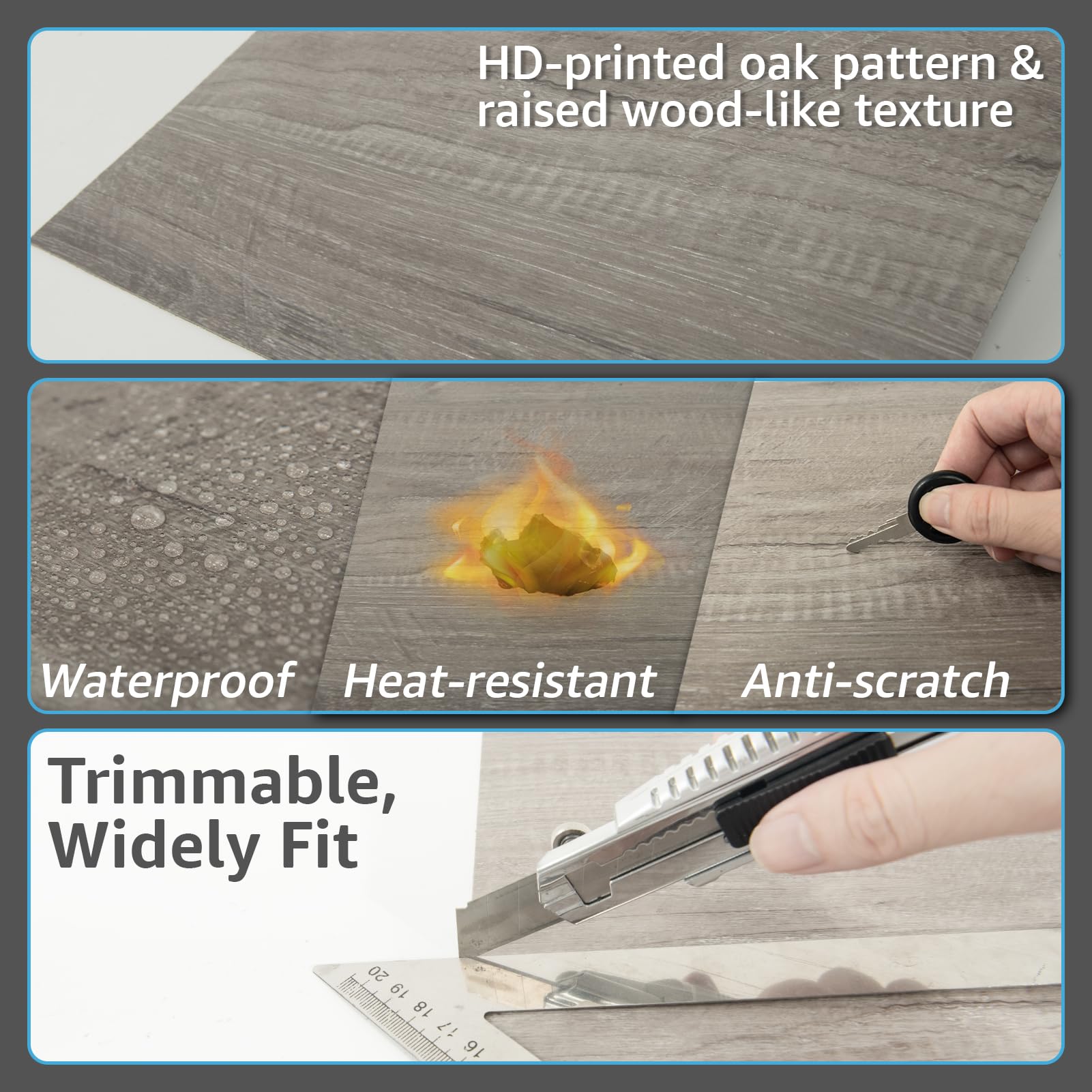 Back of tile showing peel-and-stick design for quick installation