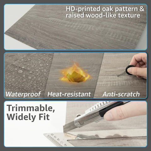 Back of tile showing peel-and-stick design for quick installation