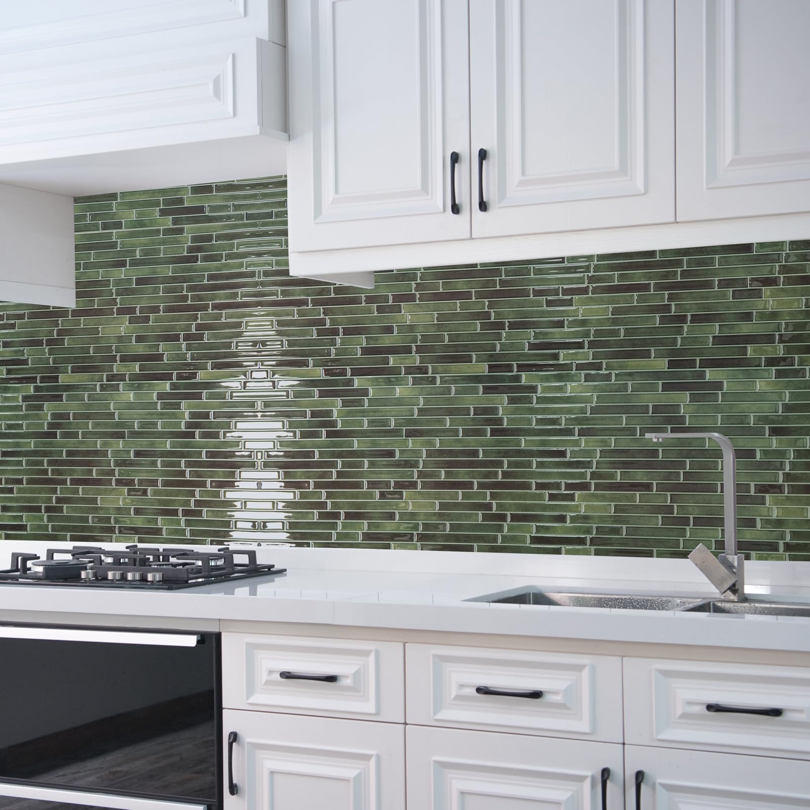 Art3d eco-friendly backsplash material for a safe home improvement
