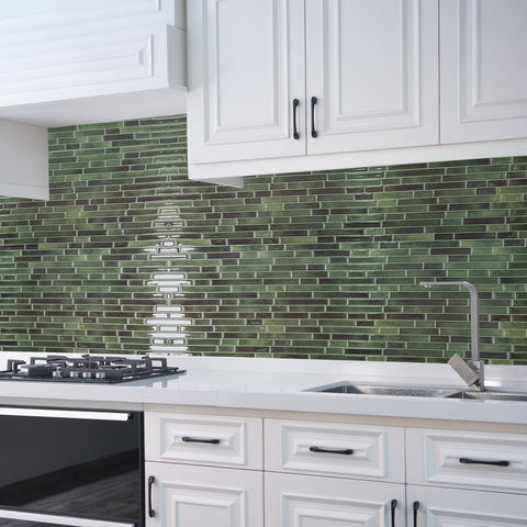 Art3d eco-friendly backsplash material for a safe home improvement