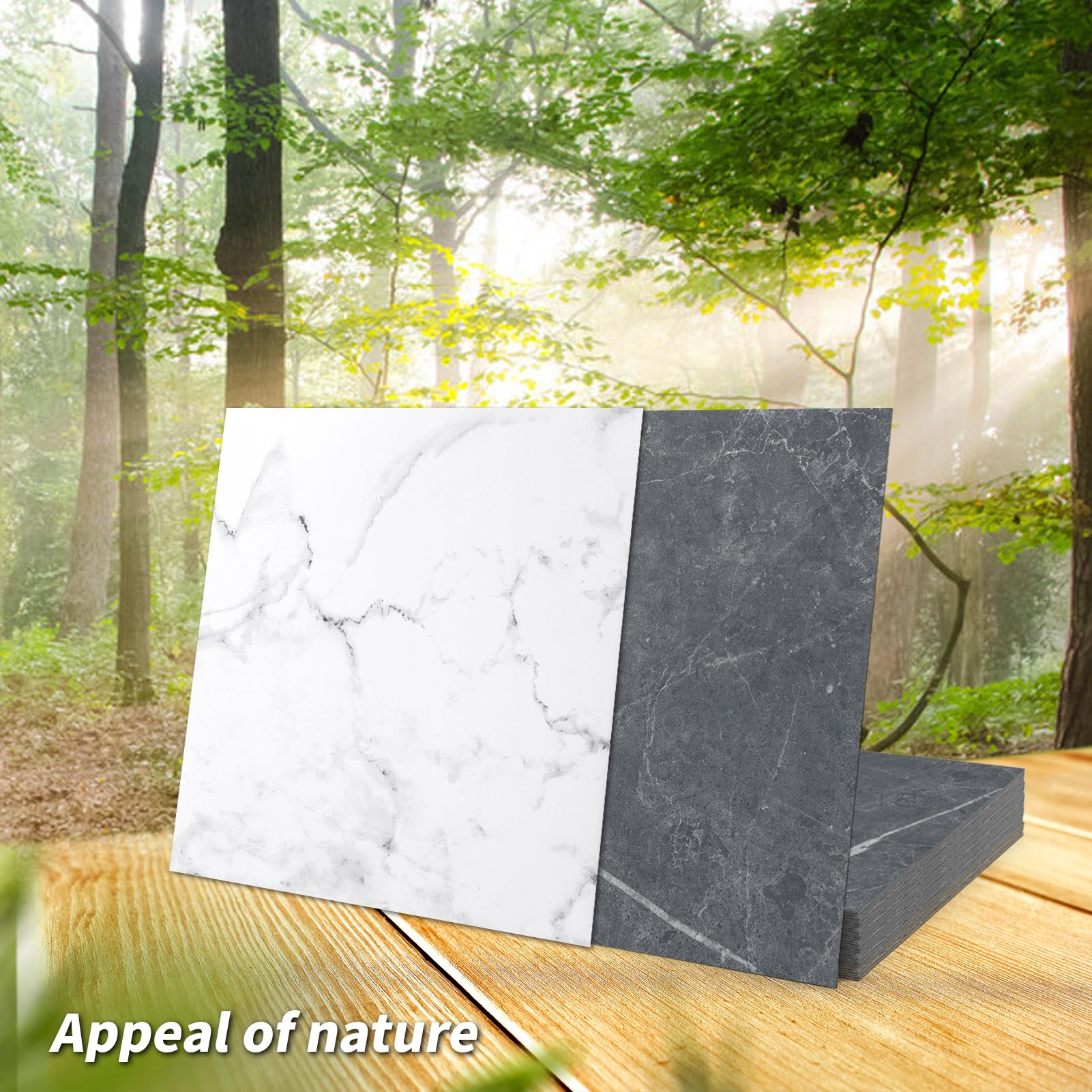 Art3d fireproof and waterproof tiles protect spaces with practical versatility.