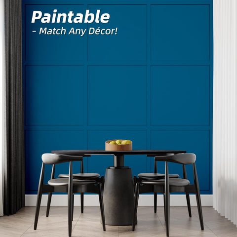 Art3d Installation Diagram shows simple DIY approach for a stylish feature wall.