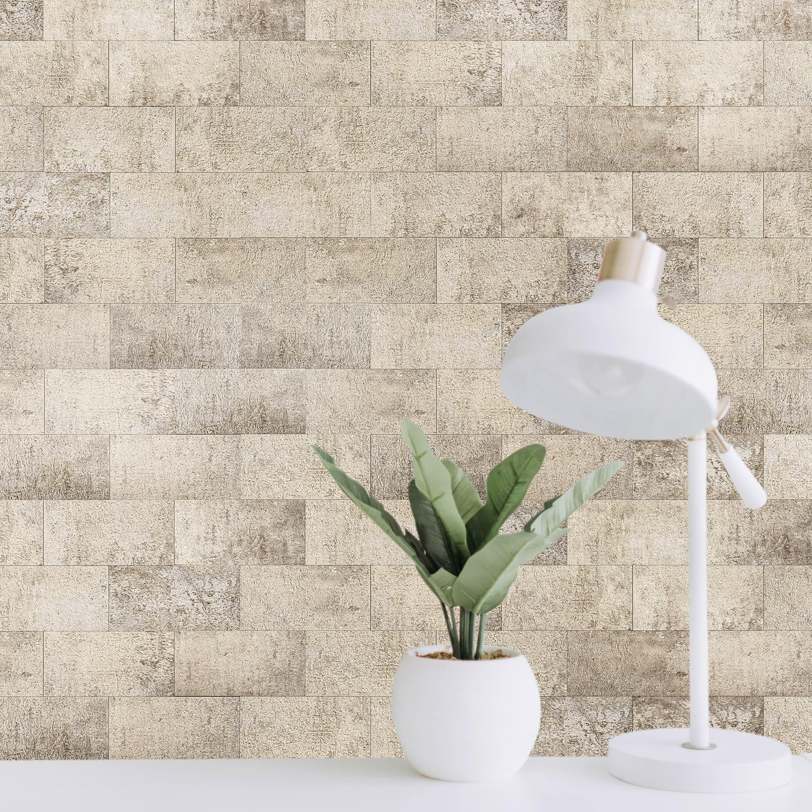 Art3d kitchen backsplash setup with peel-and-stick tiles for quick refresh.