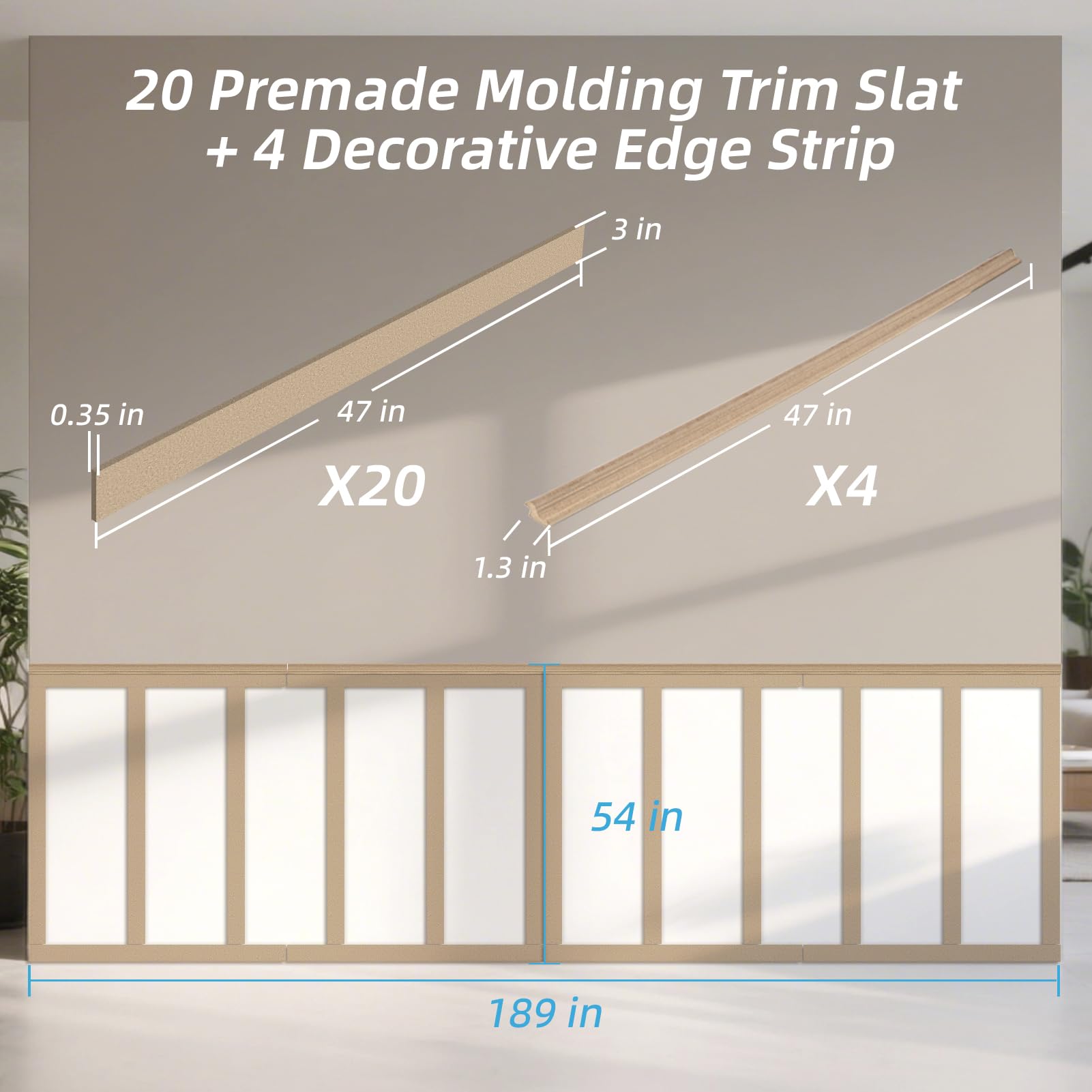 Art3d Kitchen Wall or Hallway Idea highlights quick decor upgrade.