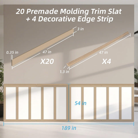 Art3d Kitchen Wall or Hallway Idea highlights quick decor upgrade.