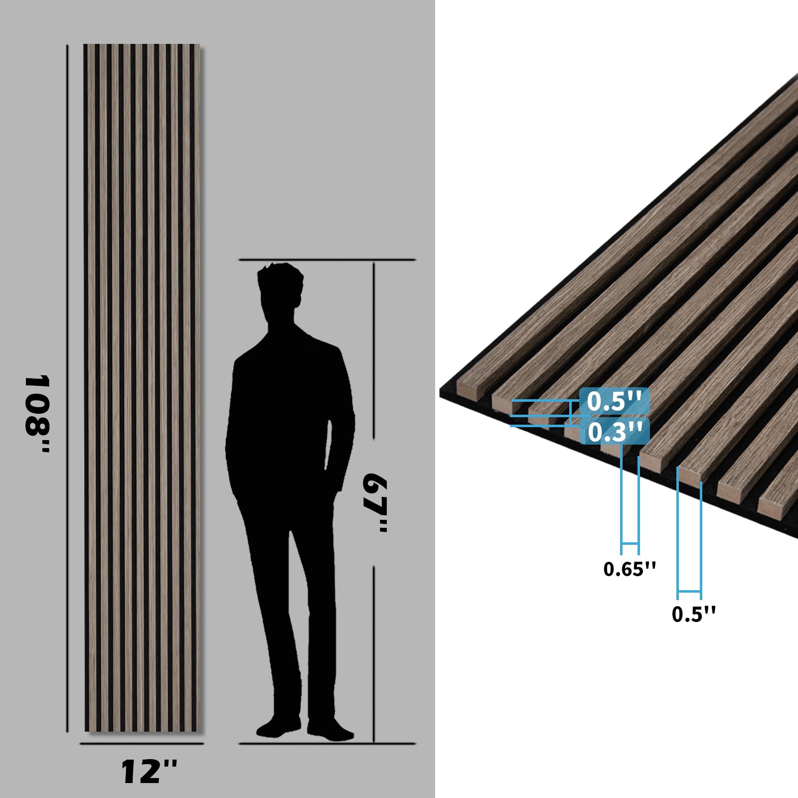 Art3d panel in a living room demonstrates acoustics and style