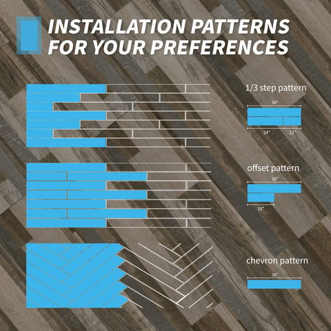 Art3d durable core and rigid surface provide stable, long-lasting performance.