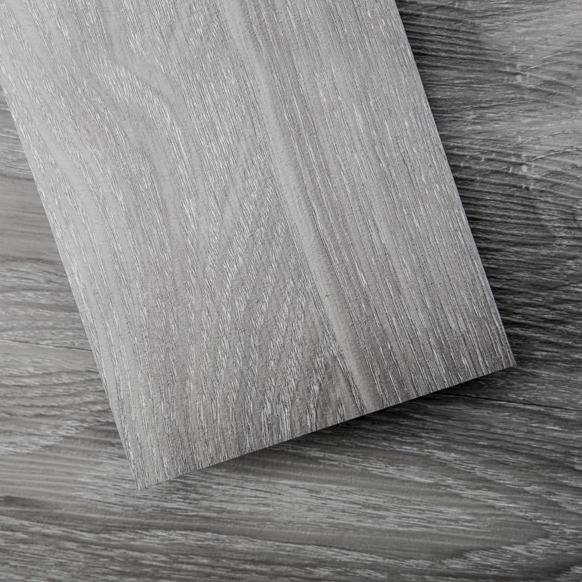 Art3d peel and stick floor tile light grey plank for quick DIY updates
