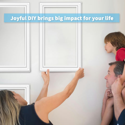 Art3d bilinear frame 7: ideal for living rooms and dining spaces
