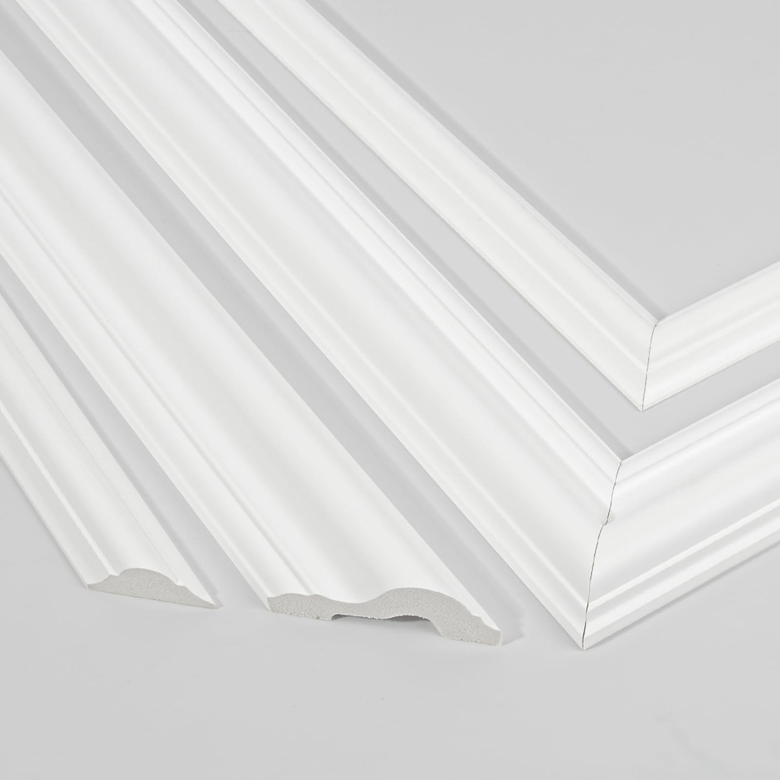 Art3d bilinear frame 9: six-frame set to create layered wall accents