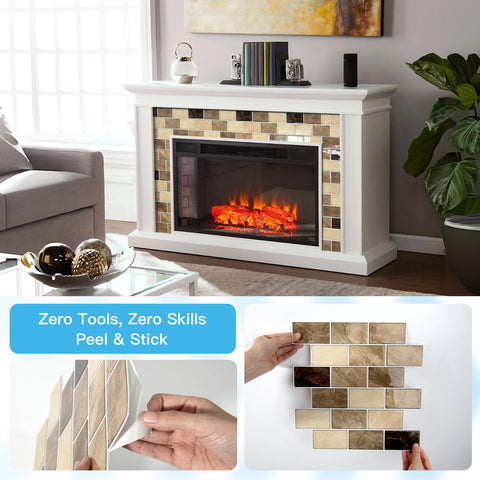 Art3d safe non-dioxin PU top with PET backing.