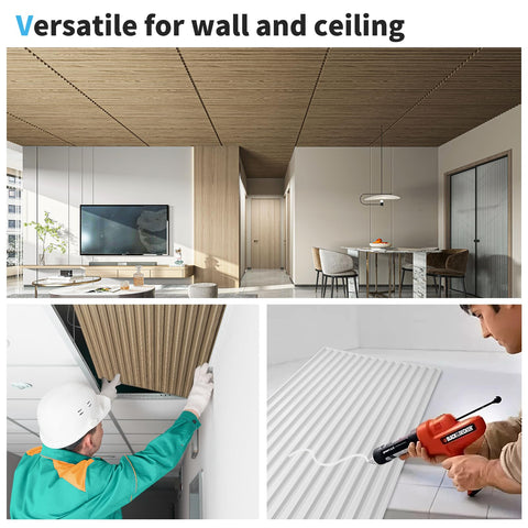 Art3d walnut slat wall panel—durable PVC for high-traffic areas.