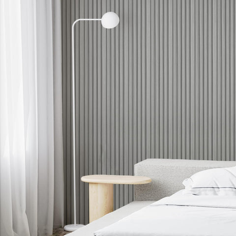 Art3d slat wall panel gray oak pack includes installation accessories for DIY