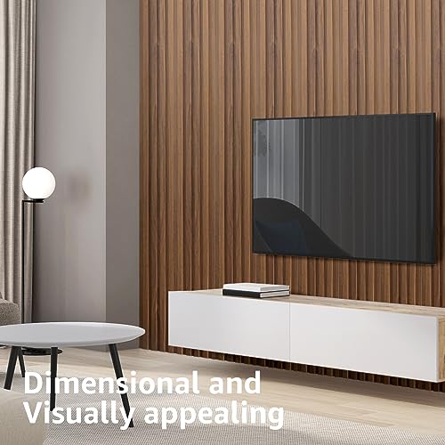 Art3d teak slat wall panels create modern focal points in interiors