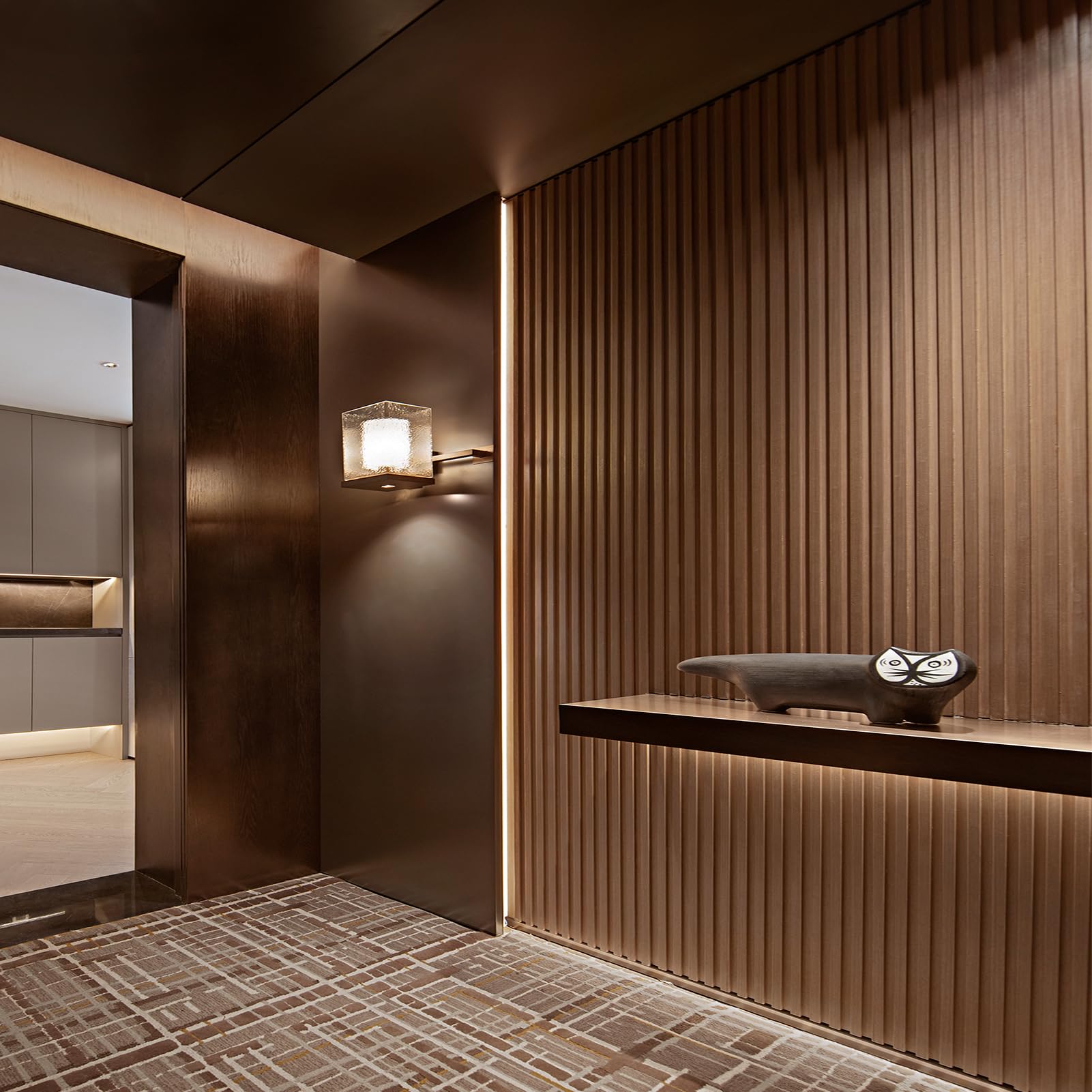 Art3d teak slat wall panels improve acoustics and style