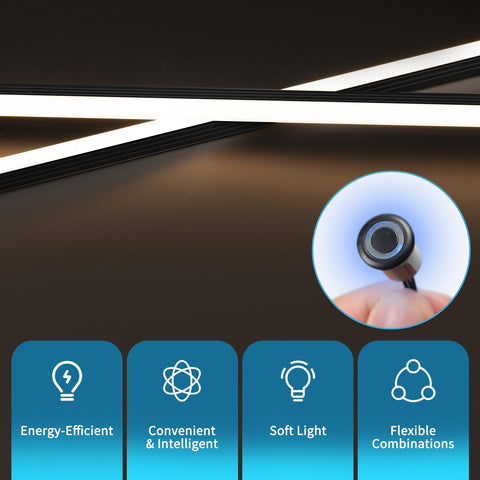 Art3d smart touch switch close-up for instant control.