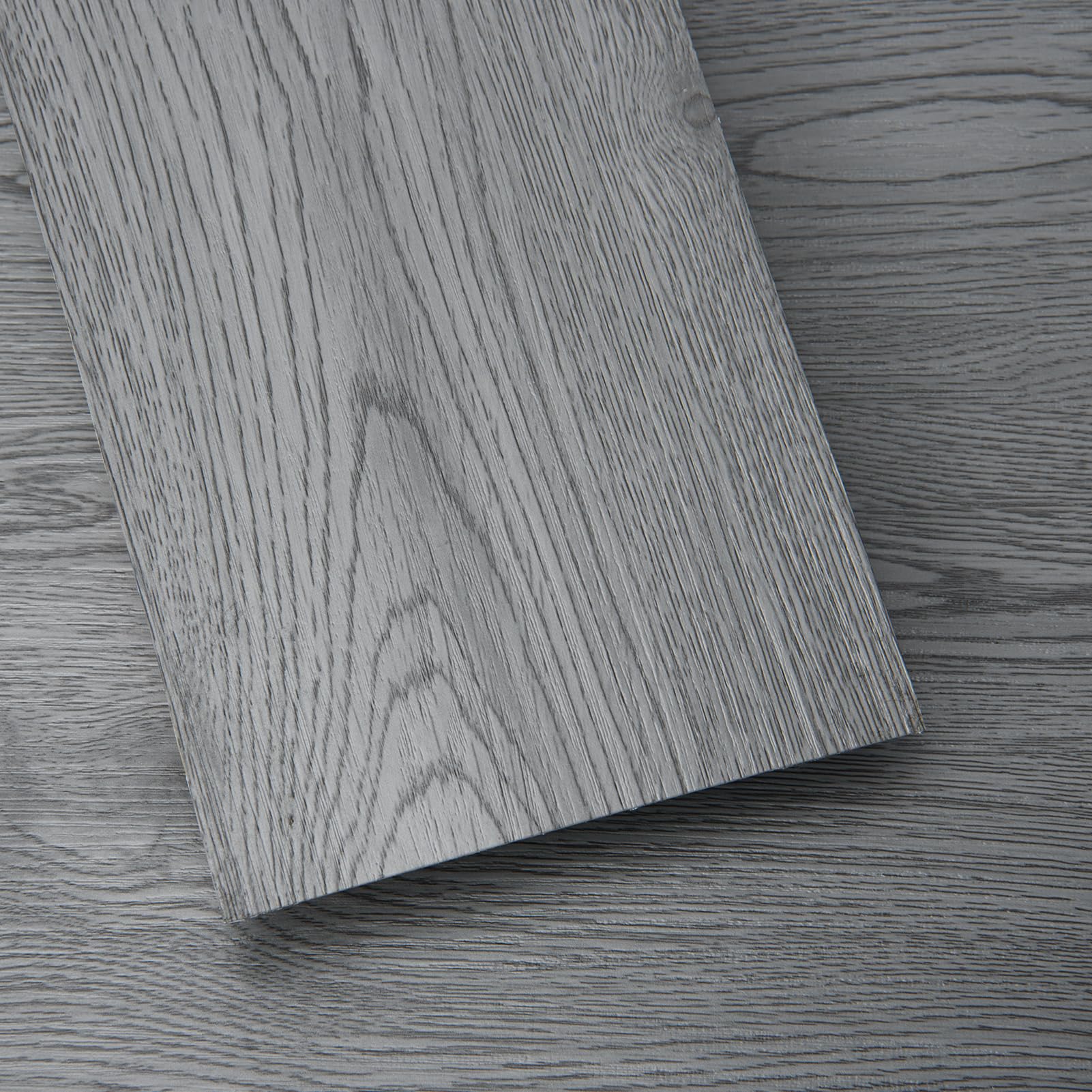 Art3d smoked oak wood texture tile for quick DIY flooring upgrade.