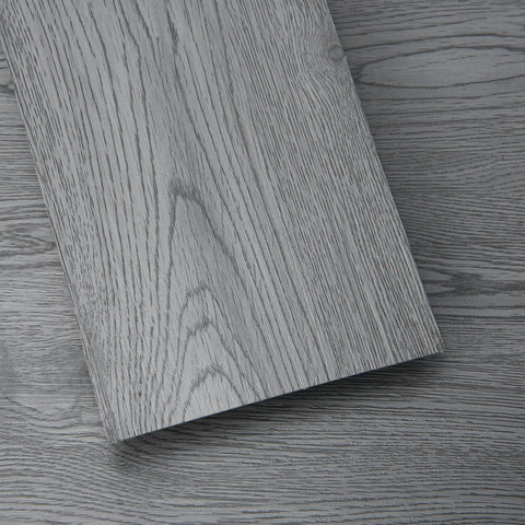 Art3d smoked oak wood texture tile for quick DIY flooring upgrade.