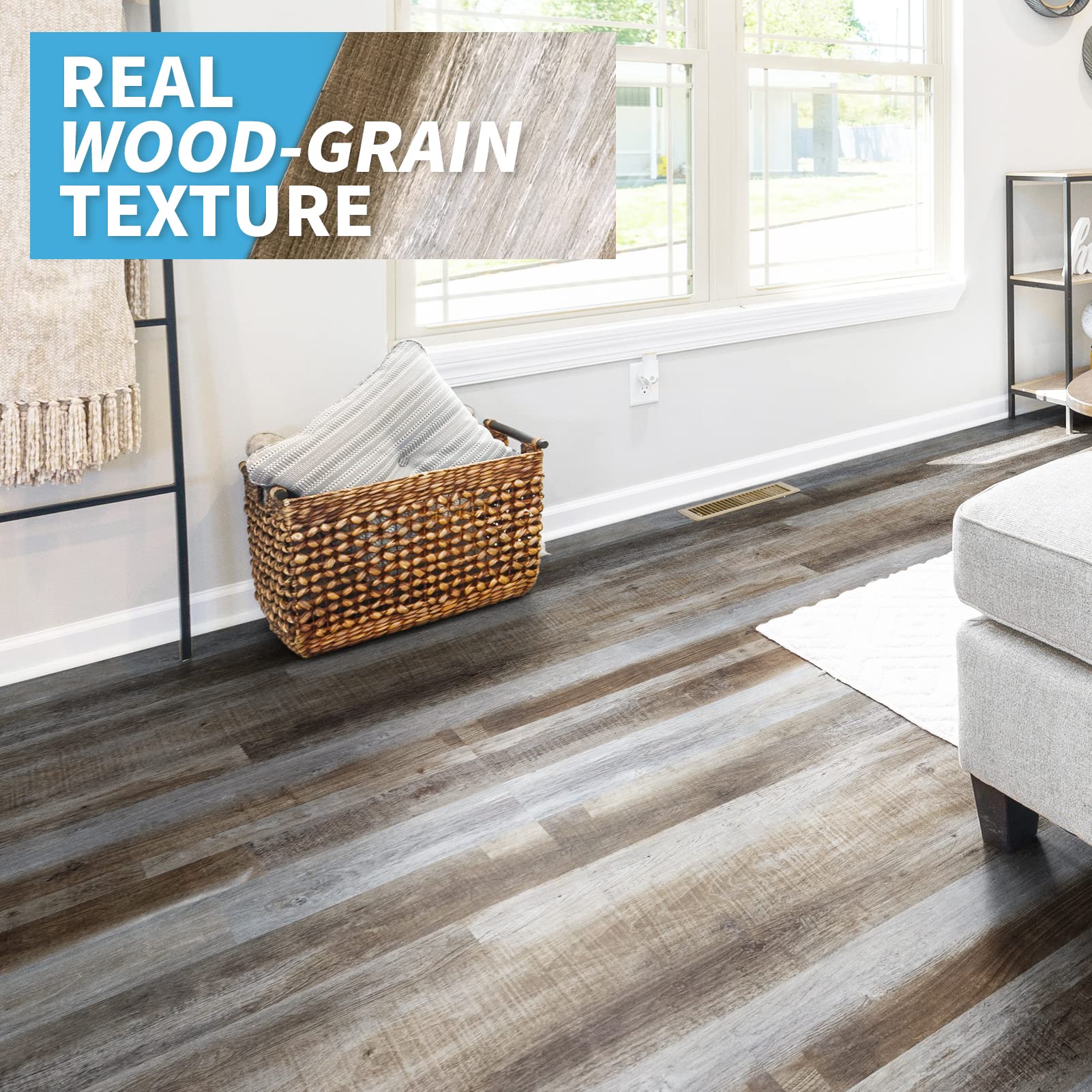 Art3d Versatile tile for walls and cabinets with optional glue