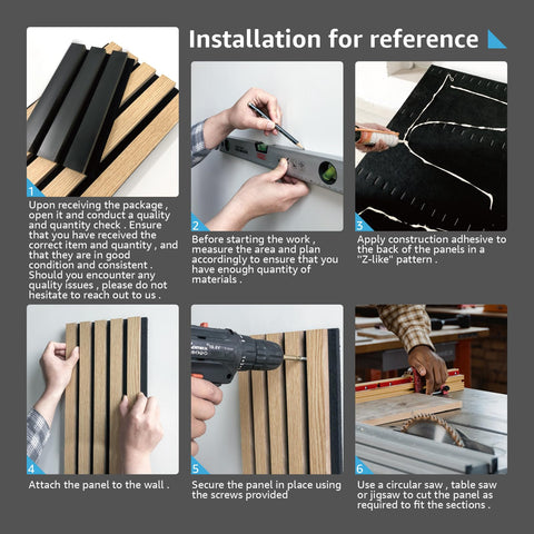 Art3d walnut wood slat panel detailed grain enhances decor