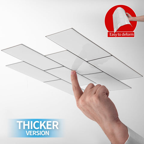 Art3d waterproof and heat resistant backing for kitchen or bath.