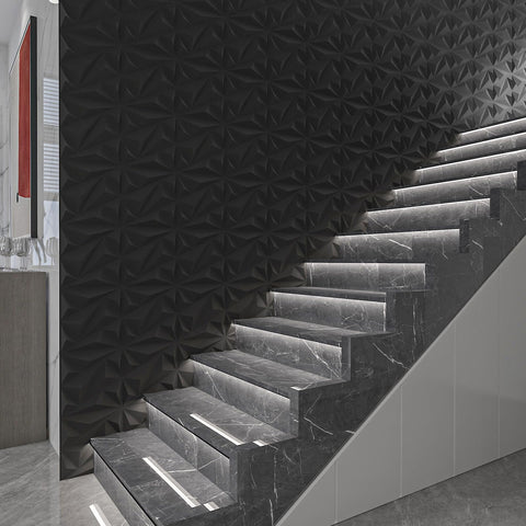 Art3dwallpanels 50-pack set enables flexible commercial styling