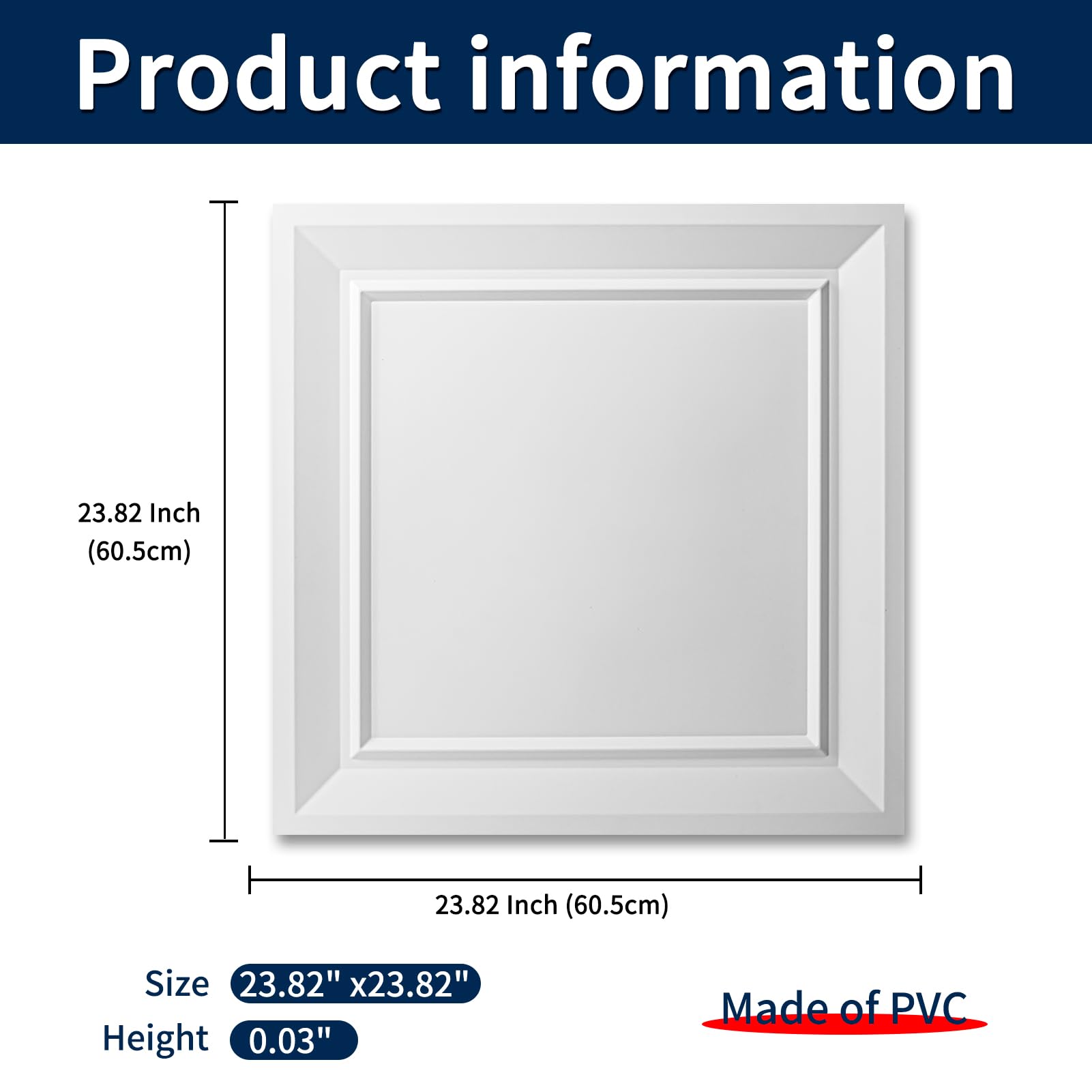 Art3dwallpanels drop-in ceiling install demonstrates easy fitting.