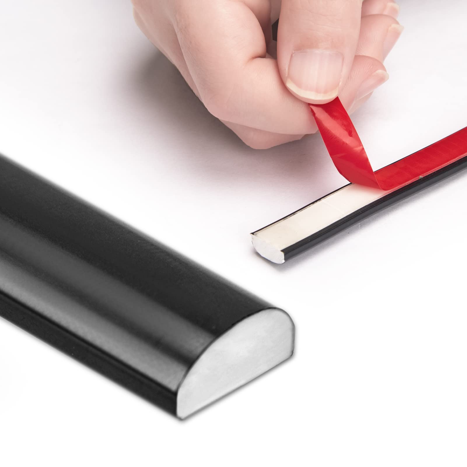 Art3dwallpanels peel-and-stick edge trim on a 25 ft roll for clean backsplash edges