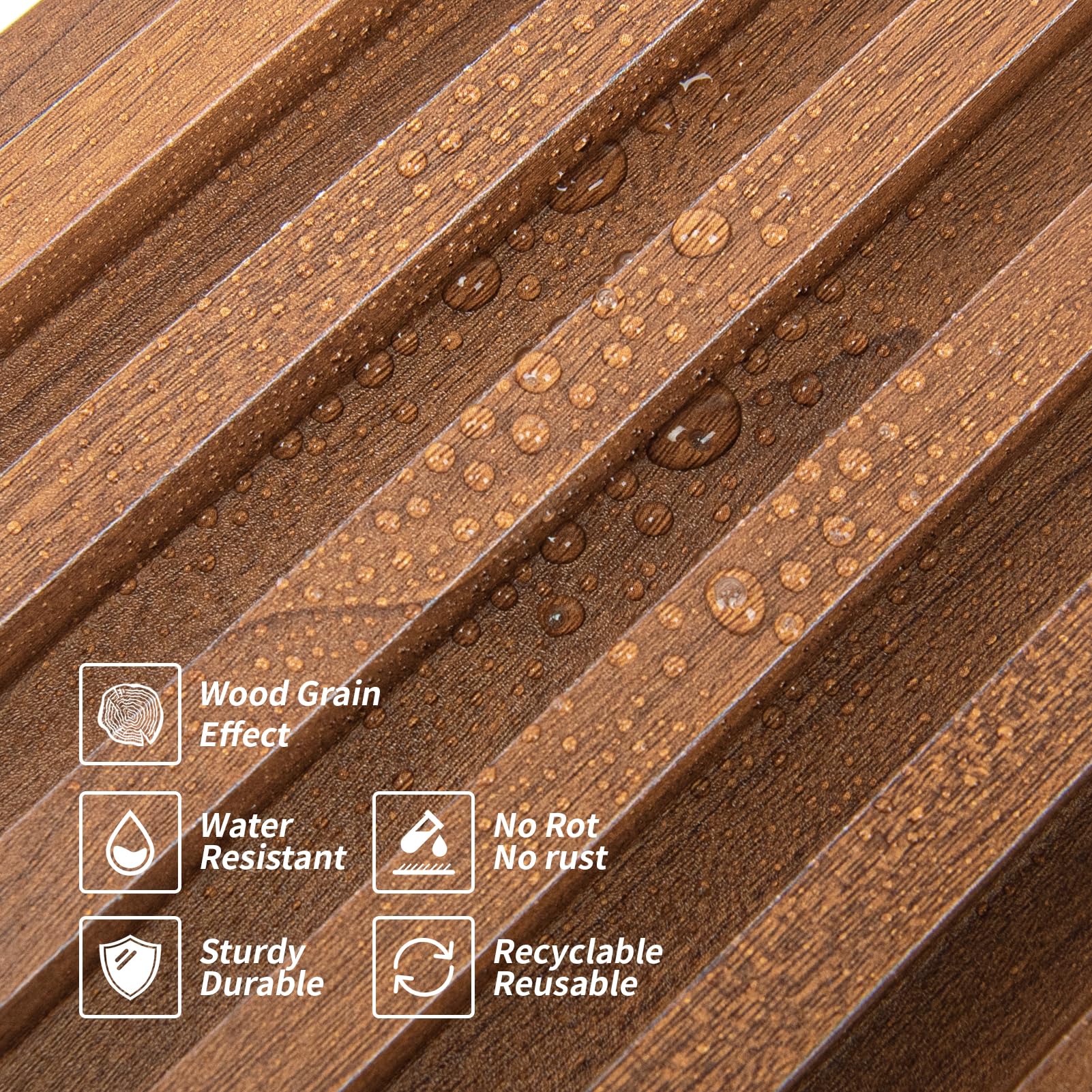 Art3dwallpanels teak slat wall panel showcases seamless 104in length installation